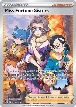 Miss Fortune Sisters (Full Art) (LOR-194) (Holofoil)