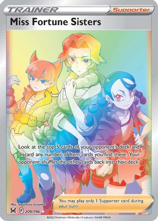 Miss Fortune Sisters (Secret) (LOR-209) (Holofoil)