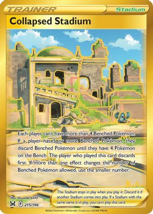 Collapsed Stadium (Secret) (LOR-215) (Holofoil)