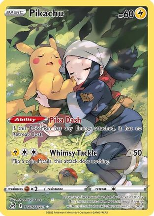 Pikachu (LOR: TG-TG05) (Holofoil)
