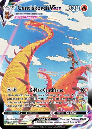 Centiskorch VMAX (LOR: TG-TG15) (Holofoil)