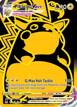 Pikachu VMAX (Secret) (LOR: TG-TG29) (Holofoil)
