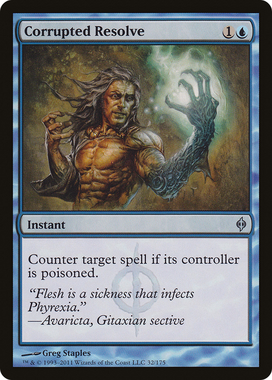 Corrupted Resolve (NPH-032) (Foil)