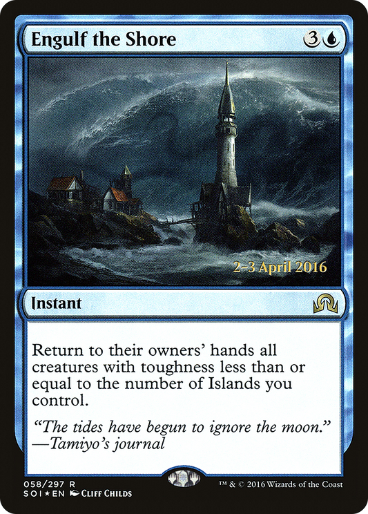 Engulf the Shore (PRE-58S) (Foil)