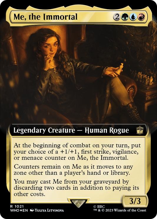 Me, the Immortal (WHO-1021) (Extended Art) (Surge Foil)