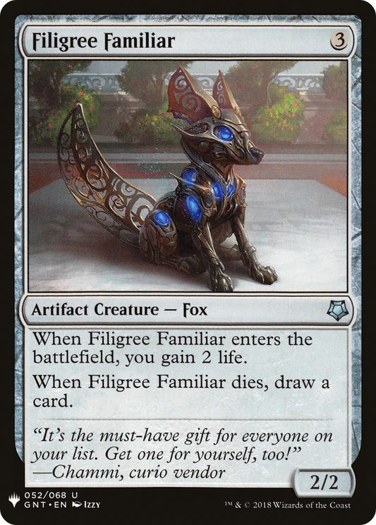 Filigree Familiar (LIST-GNT-52)