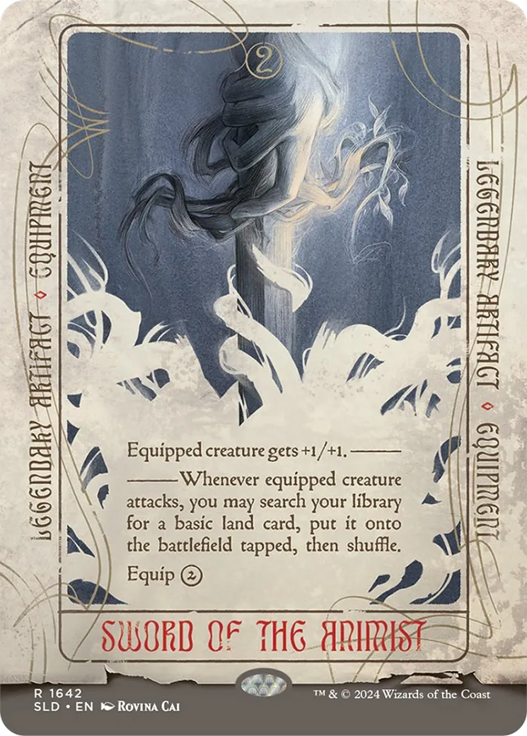 Sword of the Animist (SLD-1642) (Borderless)