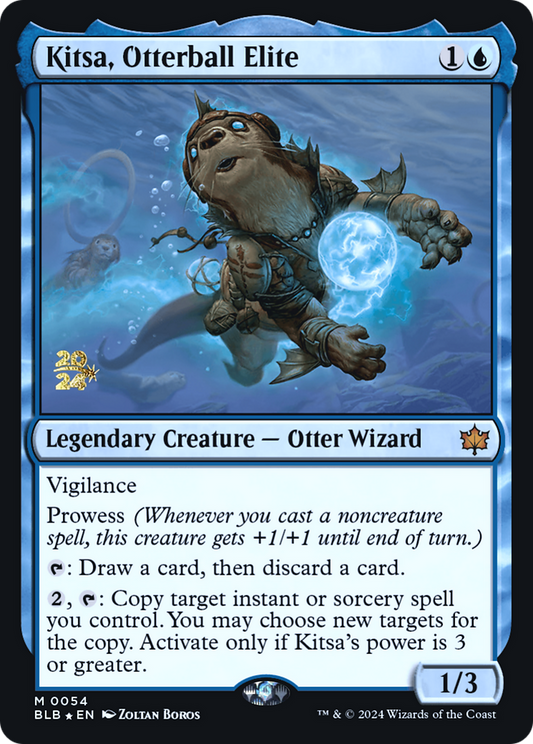 Kitsa, Otterball Elite (PRE-54S) (Foil)
