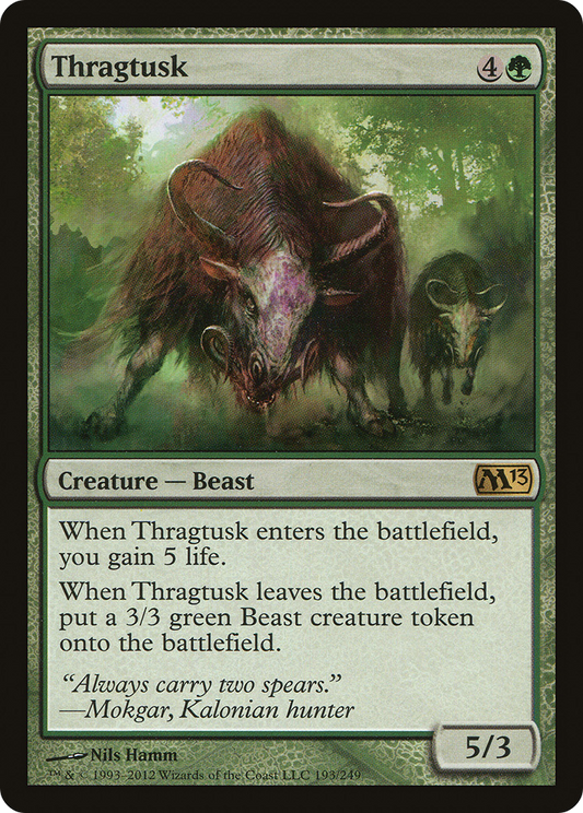 Thragtusk (M13-193) (Foil)