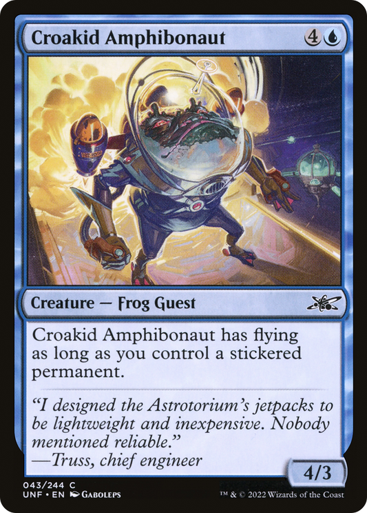 Croakid Amphibonaut (UNF-043) (Foil)