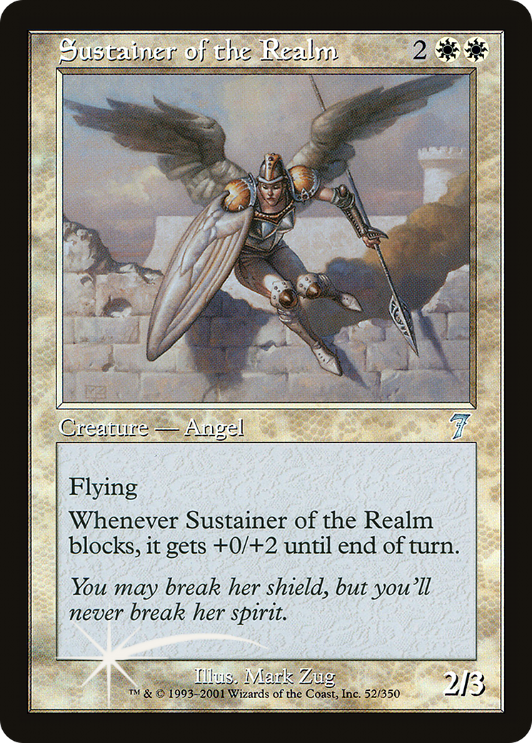 Sustainer of the Realm (7ED-052★) (Foil)