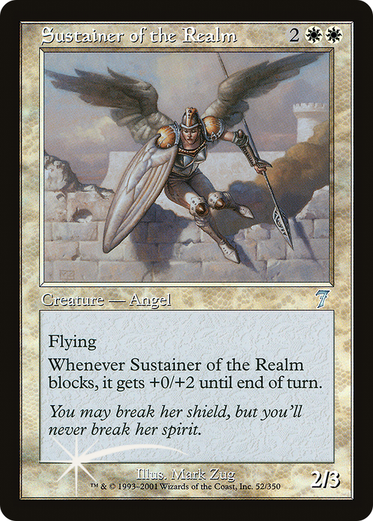 Sustainer of the Realm (7ED-052★) (Foil)