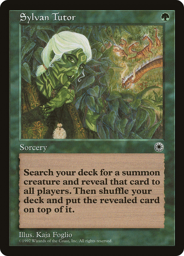 Sylvan Tutor (POR-188)
