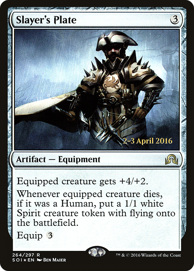 Slayer's Plate (PRE-264S) (Foil)