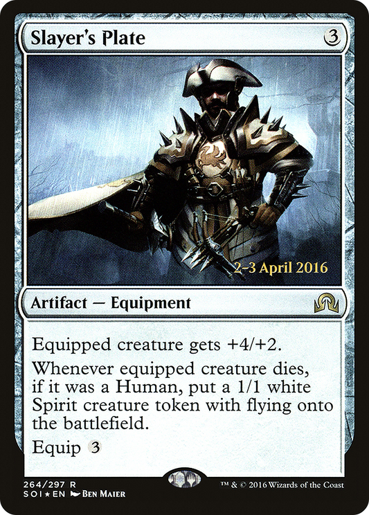 Slayer's Plate (PRE-264S) (Foil)