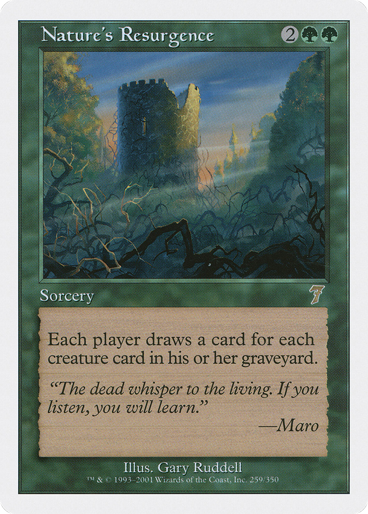 Nature's Resurgence (7ED-259)