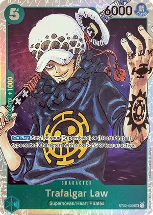 Trafalgar Law (ST02-009) (Foil)