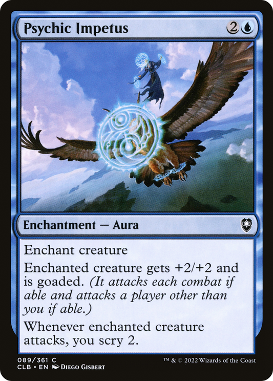 Psychic Impetus (CLB-089) (Foil)