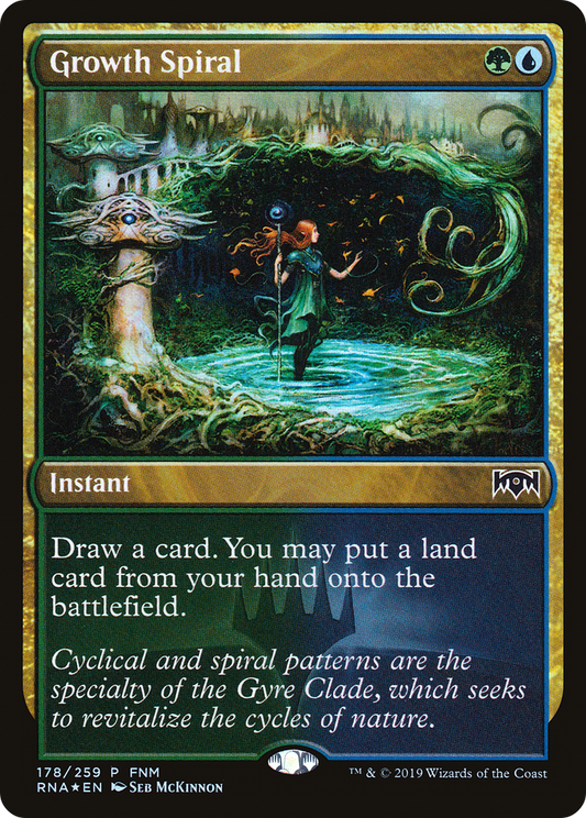 Growth Spiral (FNM-178) (Foil)