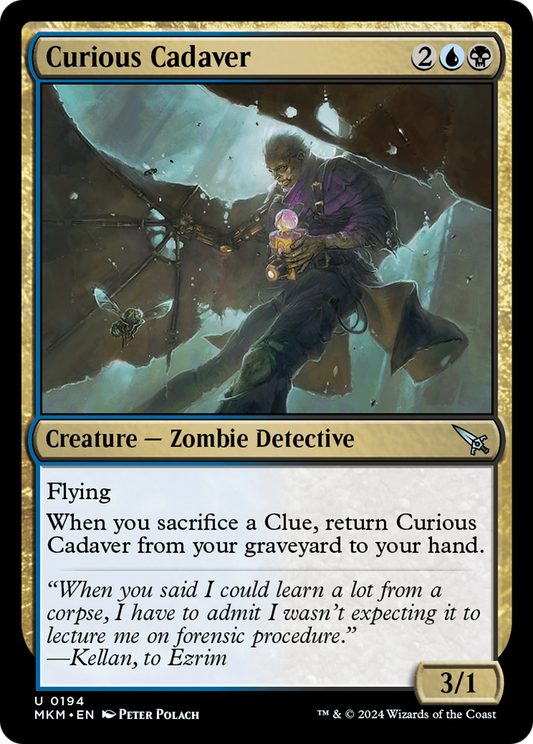 Curious Cadaver (MKM-194) (Foil)