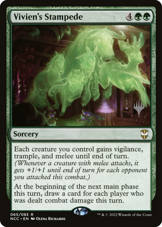 Vivien's Stampede (PNCC-65P) (Foil)