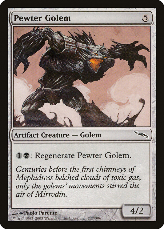Pewter Golem (MRD-227)