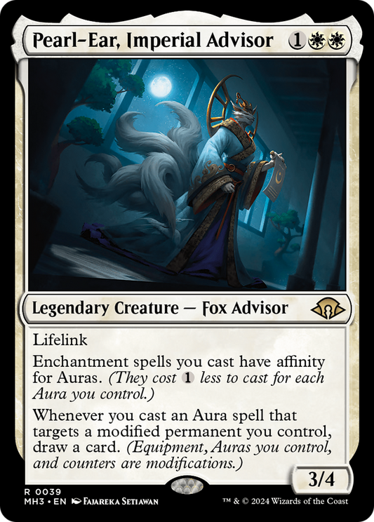 Pearl-Ear, Imperial Advisor (MH3-039) (Foil)