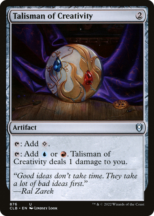 Talisman of Creativity (CLB-876)