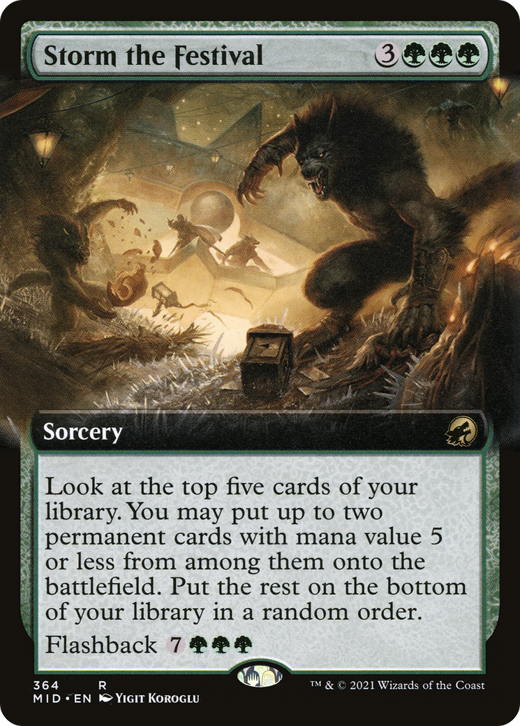 Storm the Festival (MID-364) (Extended Art)