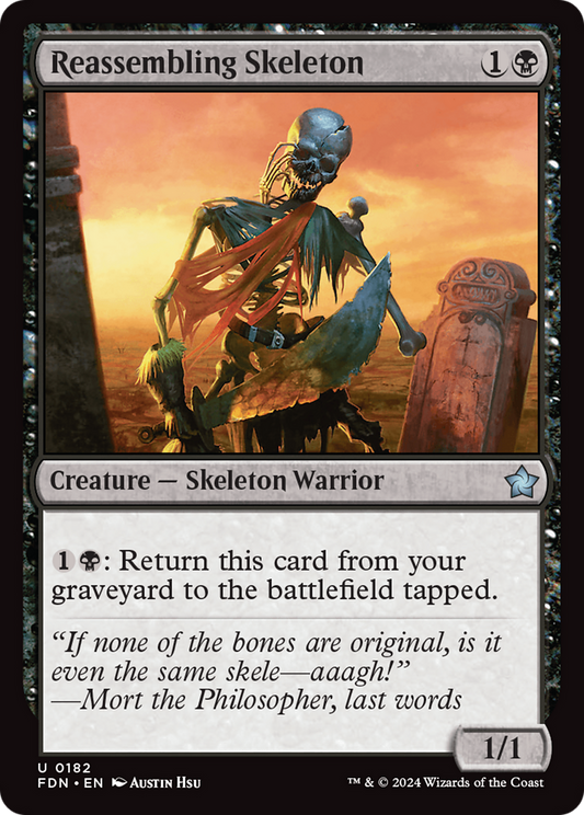 Reassembling Skeleton (FDN-182) (Foil)