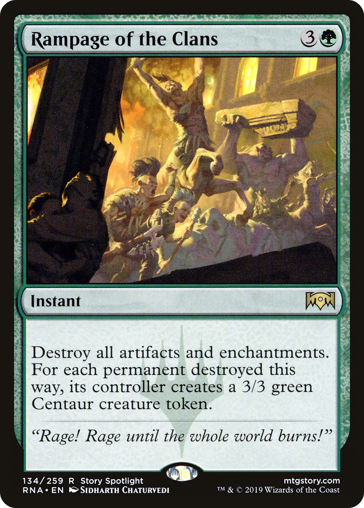 Rampage of the Clans (RNA-134) (Foil)