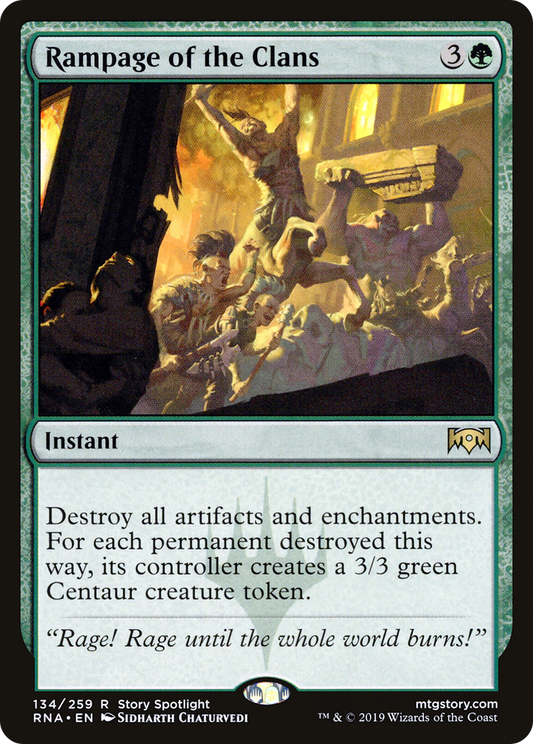 Rampage of the Clans (RNA-134) (Foil)