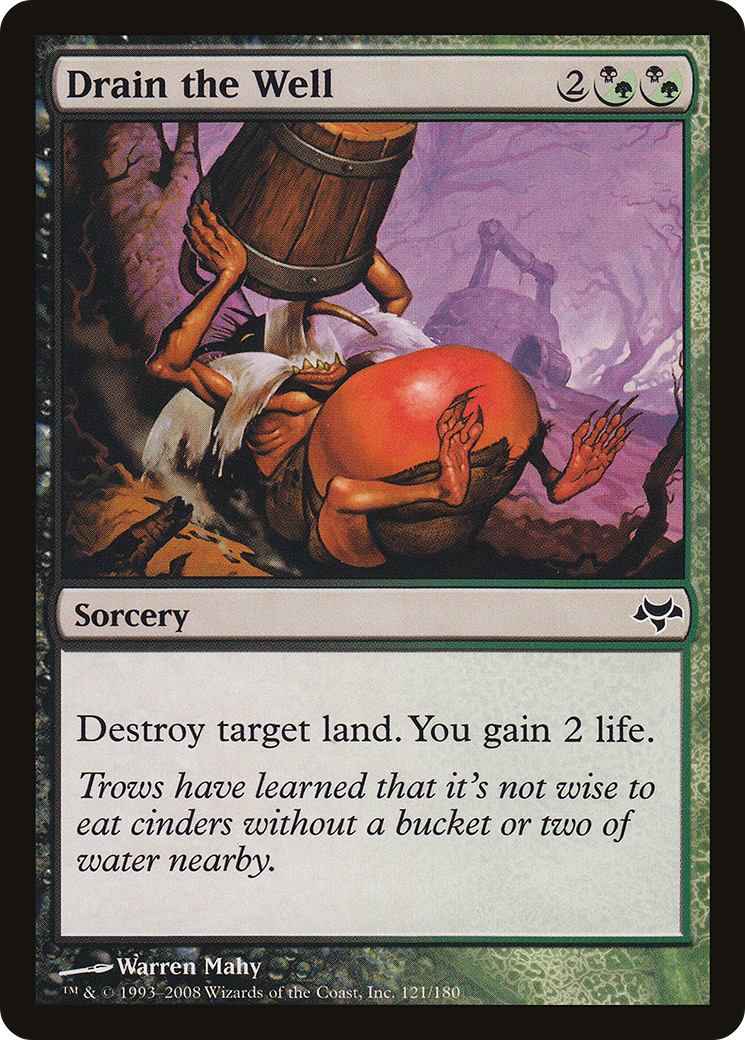 Drain the Well (EVE-121) (Foil)
