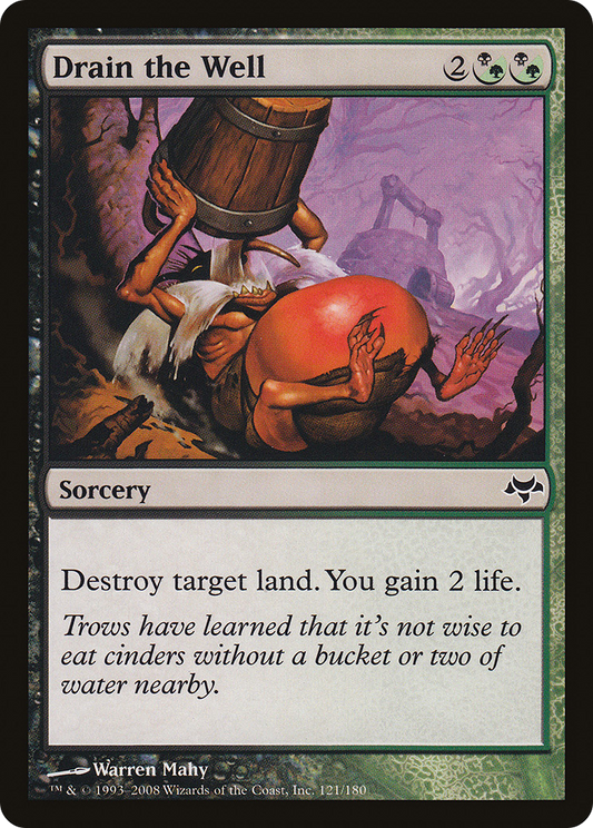 Drain the Well (EVE-121) (Foil)