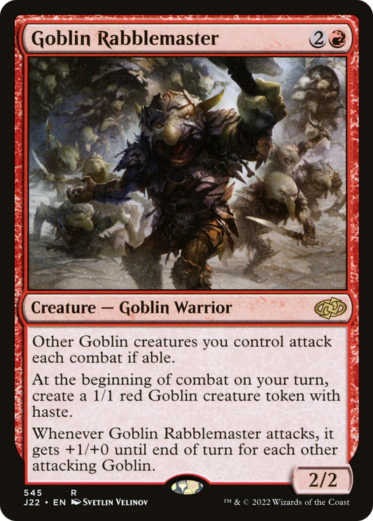 Goblin Rabblemaster (J22-545)