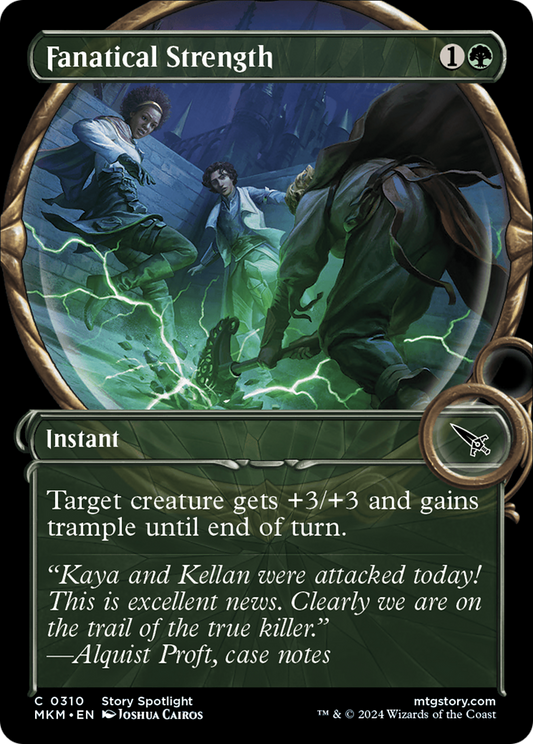 Fanatical Strength (MKM-310) (Showcase) (Foil)