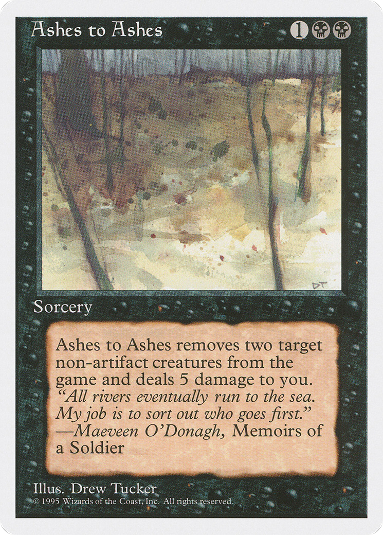 Ashes to Ashes (4ED-119)