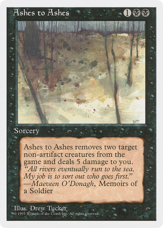 Ashes to Ashes (4ED-119)