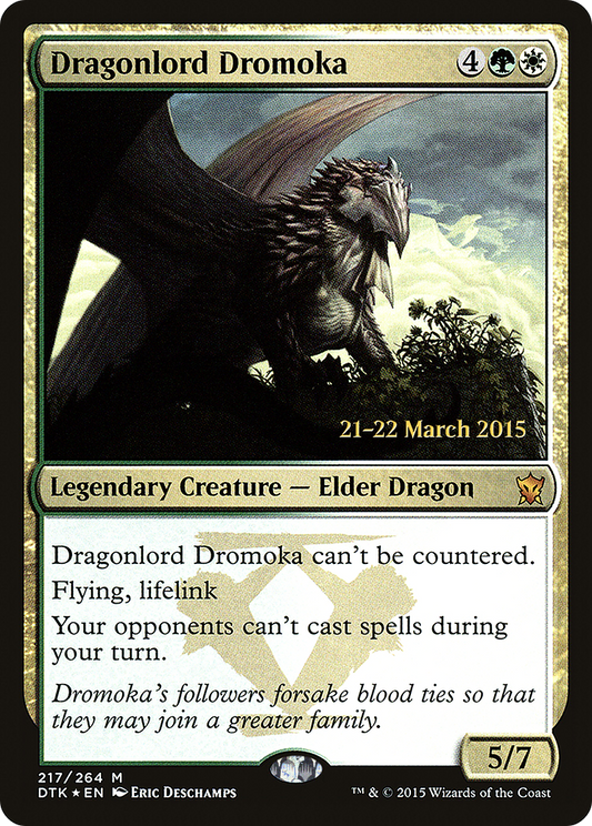 Dragonlord Dromoka (PRE-217S) (Foil)