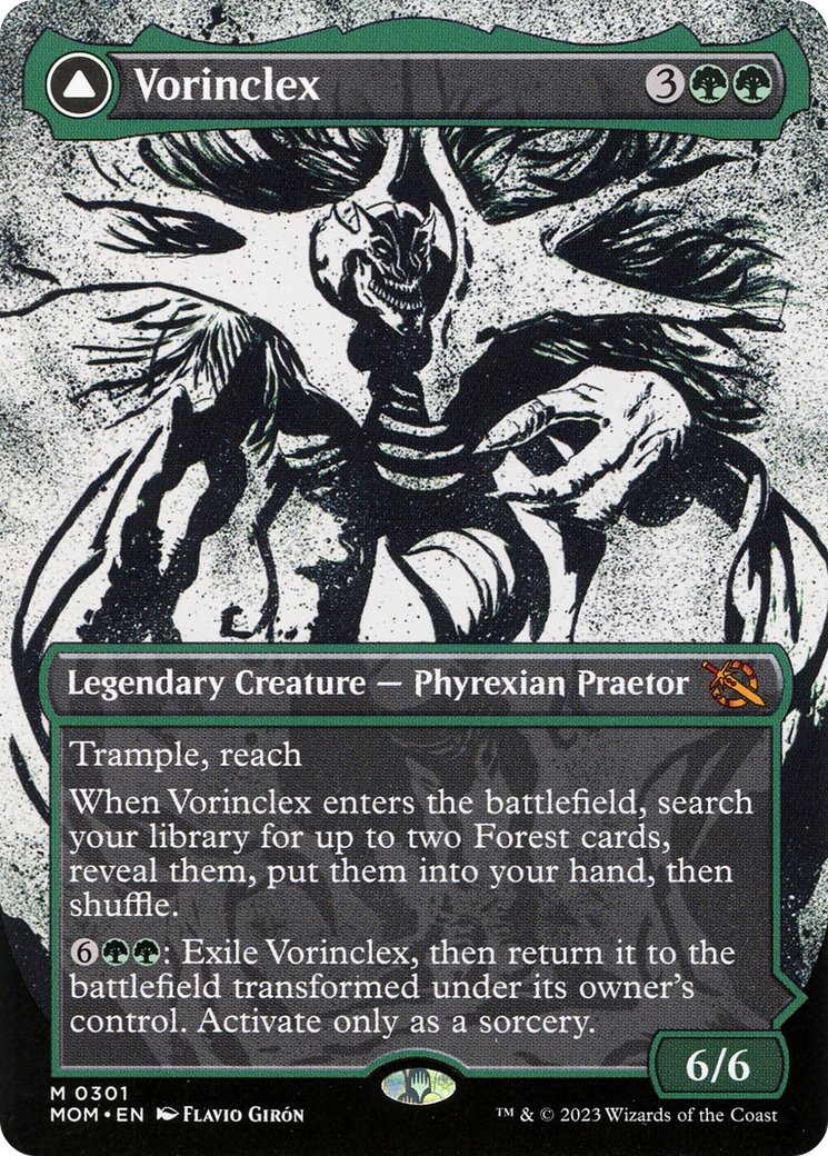 Vorinclex // The Grand Evolution (MOM-301) (Showcase) (Borderless) (Foil)