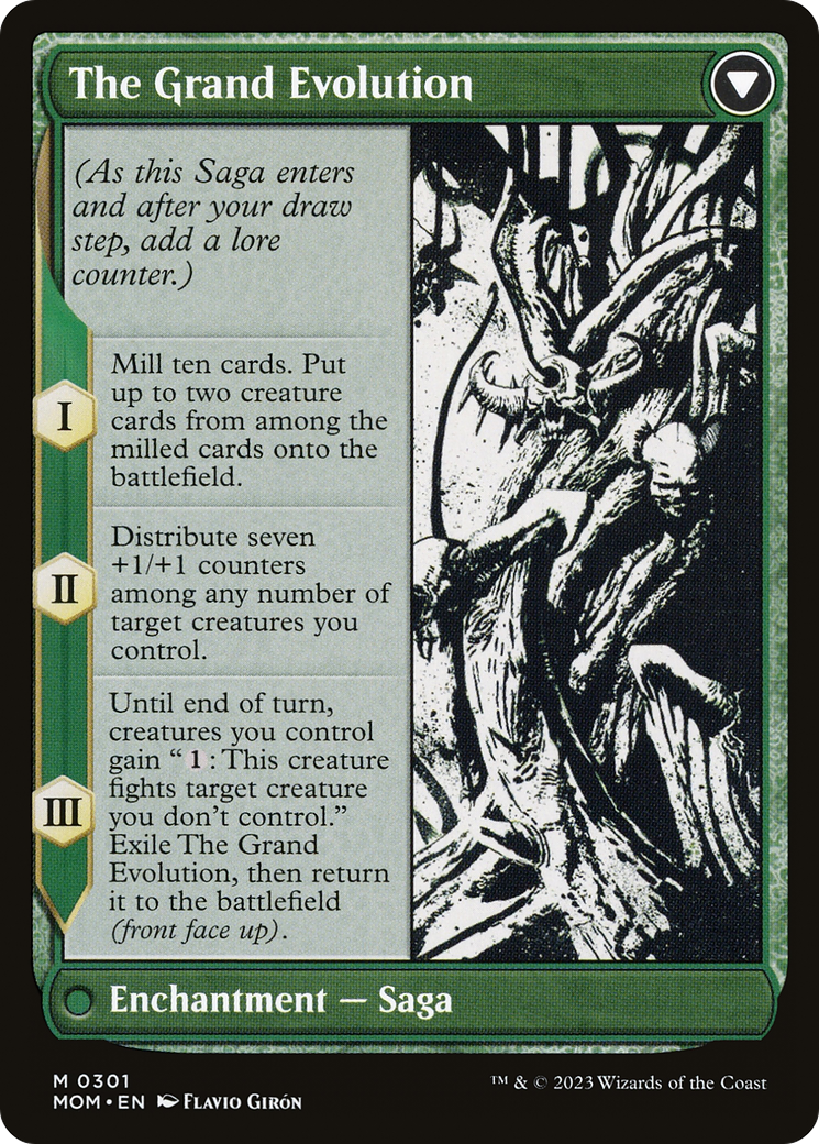 Vorinclex // The Grand Evolution (MOM-301) (Showcase) (Borderless) (Foil)
