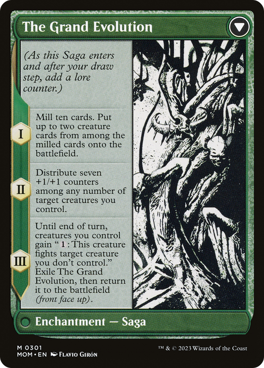 Vorinclex // The Grand Evolution (MOM-301) (Showcase) (Borderless) (Foil)