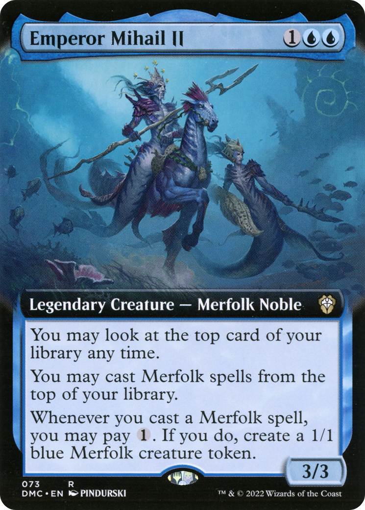 Emperor Mihail II (DMC-073) (Extended Art) (Foil)