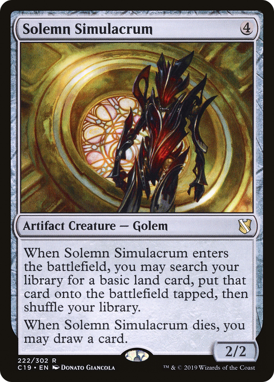 Solemn Simulacrum (C19-222)