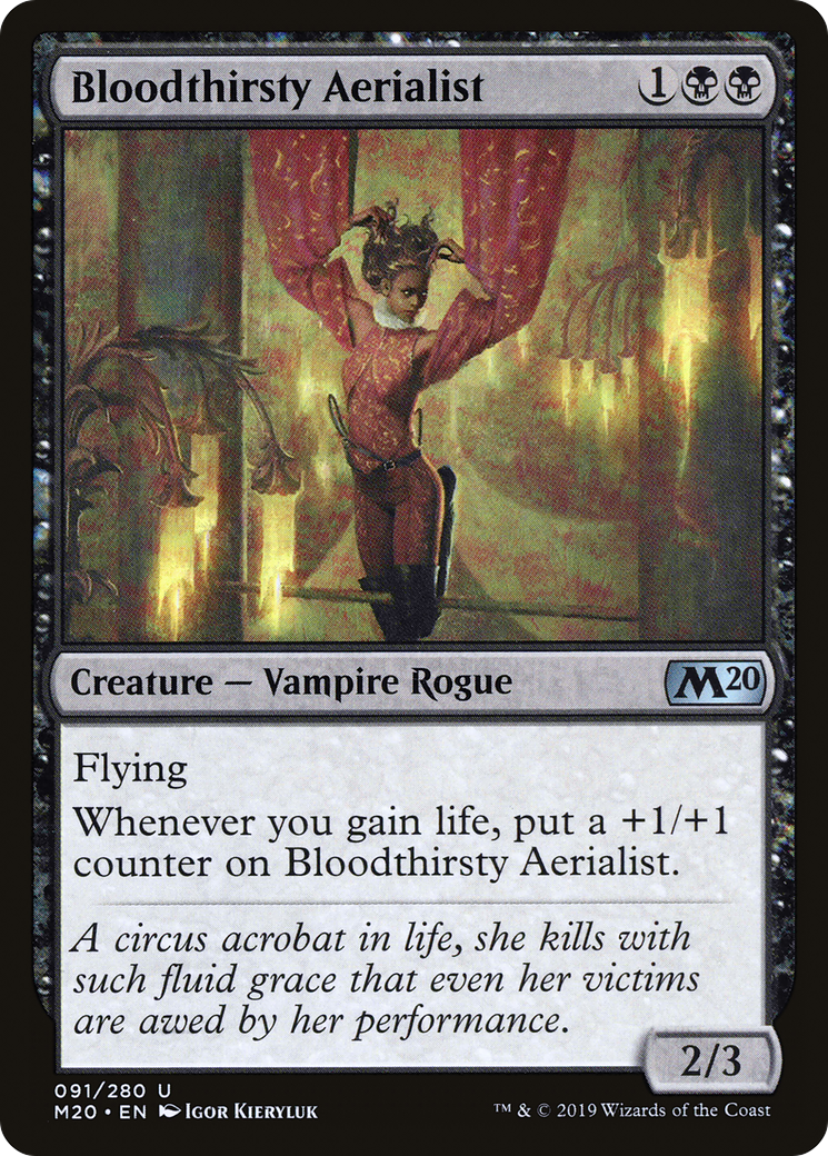 Bloodthirsty Aerialist (M20-091) (Foil)