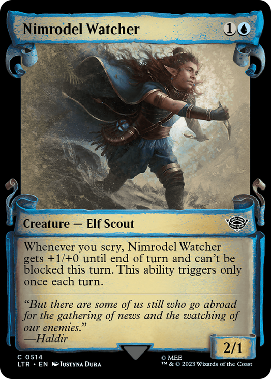 Nimrodel Watcher (LTR-514) (Showcase) (Scroll) (Foil)