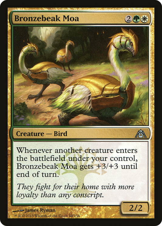 Bronzebeak Moa (DGM-060) (Foil)