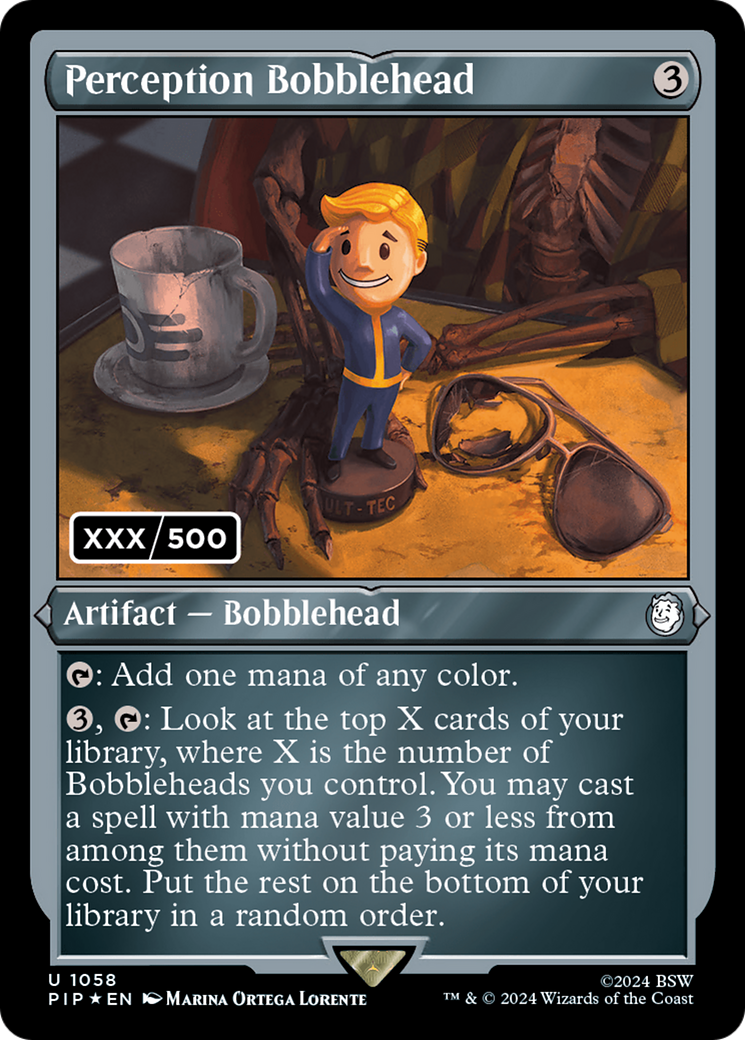 Perception Bobblehead (PIP-1058) (Foil) (Serialized)