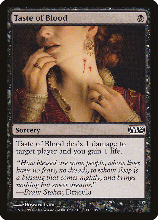Taste of Blood (M12-113)