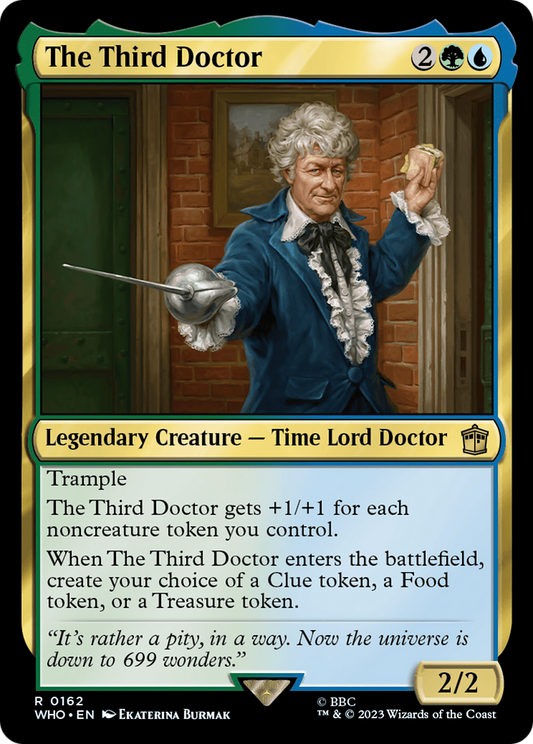 The Third Doctor (WHO-162) (Foil)